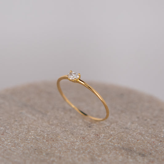 EastWest Petite Stacking Ring Oval